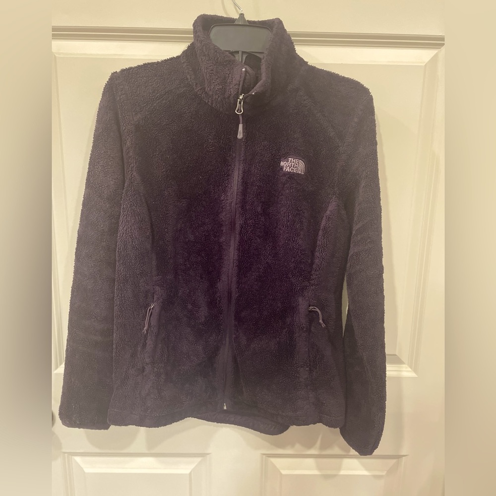 The North Face Osito Fuzzy Fleece Woman’s Medium Purple Jacket